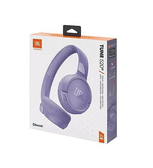JBL Tune 520BT Mor Kulak Üstü Bluetooth Kulaklık