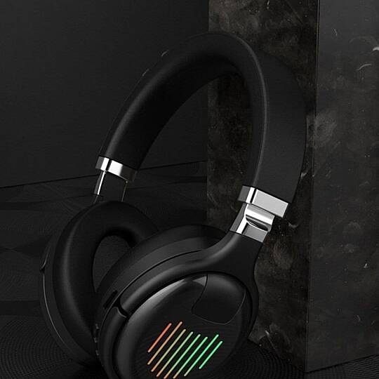 Robor Bluetooth Kulaklık Tech Series I-Sound R910 Siyah Işıklı Seri