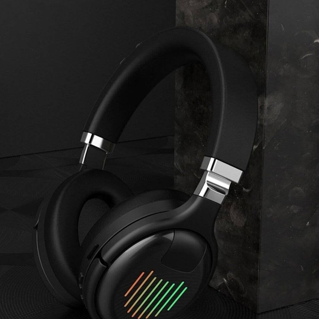 Robor Bluetooth Kulaklık Tech Series I-Sound R910 Siyah Işıklı Seri - 1