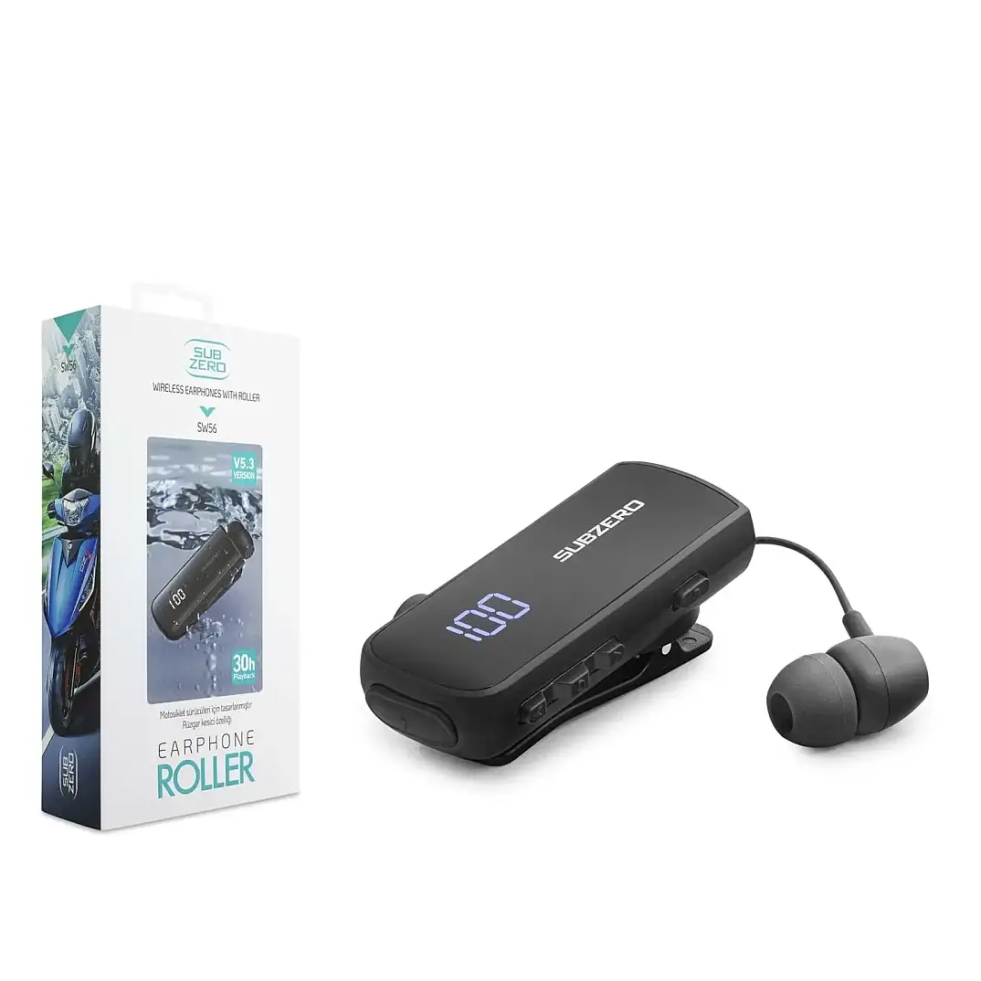 Subzero SW56 Makaralı Titreşimli Rgb Bluetooth Kulaklık 30 Saat Rüzgar Enegelleyici - 1