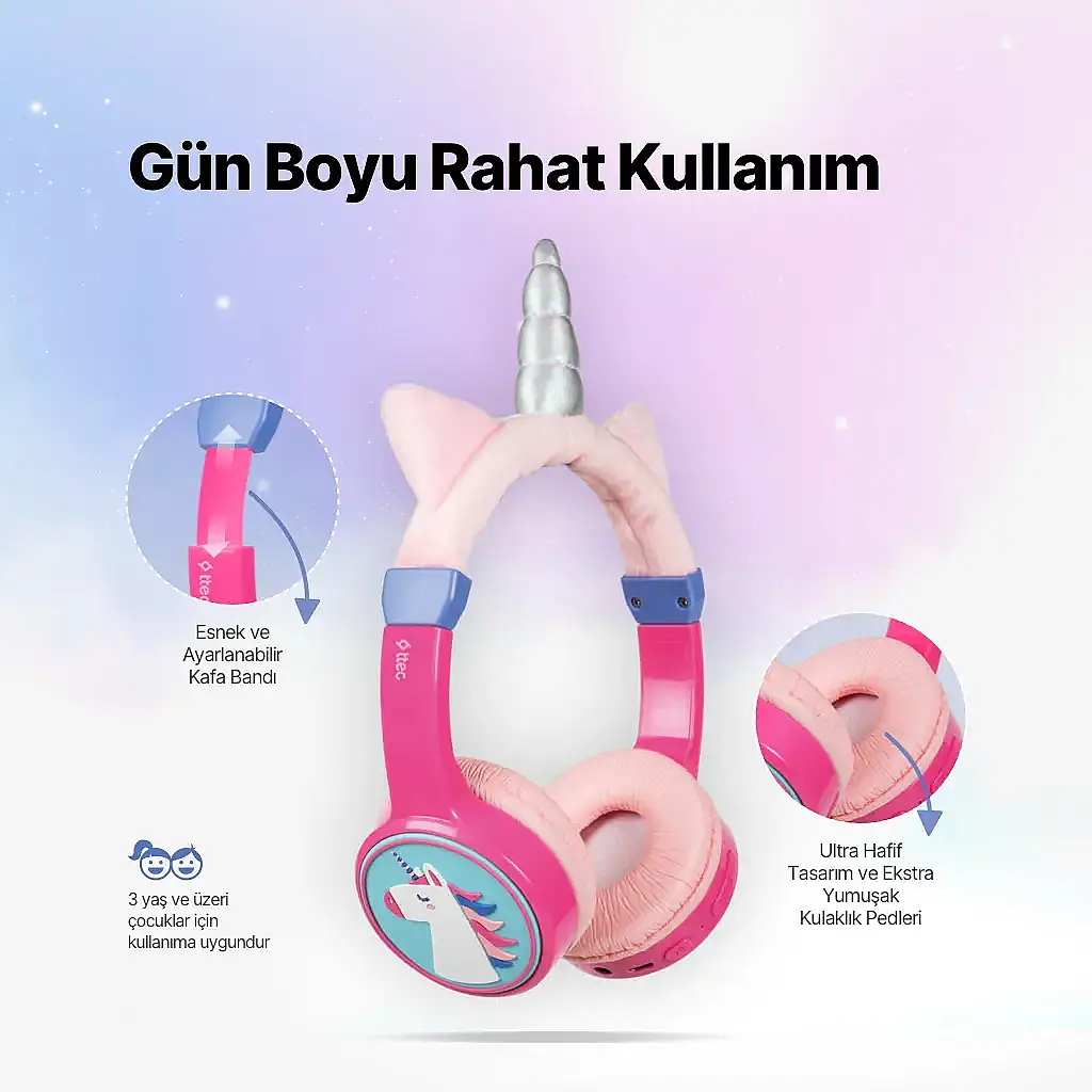Ttec Soundbuddy 2 Bluetooth Çocuk Kulaklığı - 1
