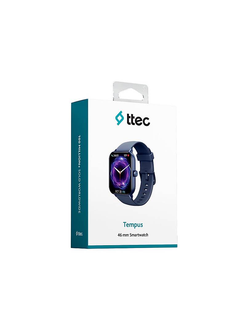 Ttec Tempus 46MM Tft Ekranlı Dikdörtgen Kasa Akıllı Saat - 1