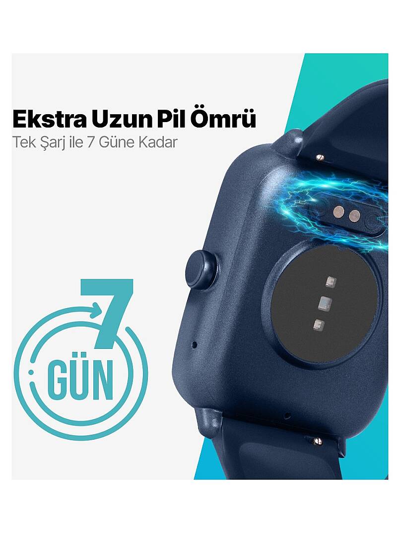 Ttec Tempus 46MM Tft Ekranlı Dikdörtgen Kasa Akıllı Saat - 3